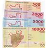 Image 2 : Burundi, 500 Francs, 1.000 Francs, 2.000 Francs, 5.000 Francs and 10.000 Francs, 2015, UNC, p50…p54,