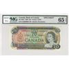 Image 1 : Canada, 20 Dollars, 1969, UNC, p89as, SPECIMENbr/PMG 65 EPQ, Queen Elizabeth II portrait, serial num