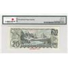 Image 2 : Canada, 20 Dollars, 1969, UNC, p89as, SPECIMENbr/PMG 65 EPQ, Queen Elizabeth II portrait, serial num