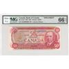 Image 1 : Canada, 50 Dollars, 1975, UNC, p90as, SPECIMENbr/PMG 66 EPQ, Queen Elizabeth II portrait, serial num
