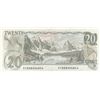 Image 2 : Canada, 20 Dollars, 1979, XF, p93cbr/Queen Elizabeth II portrait, serial number: 51008204854