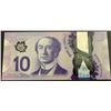 Image 1 : Canada, 10 Dollars, 2013, UNC, p107abr/serial number: FTC 1785871, polymer