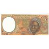 Image 1 : Central African States,  Chad, 2.000 Francs, 2000, UNC, p603Pg br/serial number: 0026682370