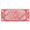 Image 2 : Cuba, 3 Pesos, 1986, UNC, p107a, SPECIMENbr/Che  Guevara portrait, serial  number: CF 00 00000