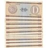 Image 1 : Cuba, 20 Pesos, 1985, VF/UNC, (Total 10 banknotes)br/Exchange Certificate