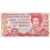 Image 1 : Falkland Islands, 5 Pounds, 2005, UNC, p17abr/Queen Elizabeth II portrait, serial number: B 139936