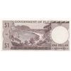 Image 2 : Fiji, 1 Dollar, 1969, UNC, p59abr/Queen Elizabeth II portrait, serial number: A/2 365202