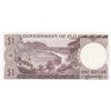 Image 2 : Fiji, 1 Dollar, 1969, UNC, p59abr/Queen Elizabeth II portrait, serial number: A/1 516288