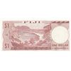Image 2 : Fiji, 1 Dollar, 1974, UNC, p71bbr/Queen Elizabeth II portrait, serial number: B/4 524516