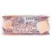Image 2 : Fiji, 10 Dollars, 1992, UNC, p94br/Queen Elizabeth II portrait, serial number: F639402