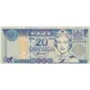 Image 1 : Fiji, 20 Dollars, 1996, UNC, p99bbr/Queen Elizabeth II portrait, serial number: AD 450482