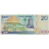 Image 2 : Fiji, 20 Dollars, 1996, UNC, p99bbr/Queen Elizabeth II portrait, serial number: AD 450482