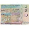 Image 2 : Fiji, 2 Dollars, 5 Dollars and 10 Dollars, 2002, UNC, p104, p105, p106, (Total 3 banknotes)br/Queen 
