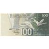 Image 2 : Finland, 100 Markkaa, 1991, VF, p119br/serial number: 5054997917
