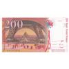 Image 2 : France, 200 Francs, 1996, XF (+), p159br/serial number: Q015775621