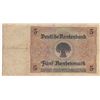 Image 2 : Germany, 5 Rentenmark, 1926, VG (+), p169br/serial number: U 0846236, Portrait of Farm Girl