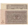 Image 2 : Germay, 1 Rentenmark and 2 Rentenmark, 1937, VF, p173a, p174a, (Total 2 banknotes)br/7 digit, serial