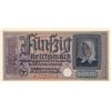 Image 1 : Germany, 50 Mark, 1940, UNC, pR140 br/serial number: B 2232828