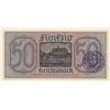 Image 2 : Germany, 50 Mark, 1940, UNC, pR140 br/serial number: B 2232828