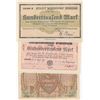 Image 1 : Germany, 100.000 Mark (2) and 10.000 Mark, 1923, AUNC / UNC, (Total 3 banknotes)br/serial numbers: 0
