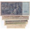 Image 2 : Mix Lot (GERMANY), 9 different banknotes.br/Germany, 50.000.000 Mark, 1923, AUNC; 100 Mark, 1900, VF