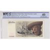 Image 1 : Germany, 50 Mark, 1948, XF, p14abr/PCGS 40, serial number: W.29 57509