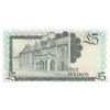 Image 2 : Gibraltar, 5 Pounds, 1988, UNC, p21bbr/Queen Elizabeth II portrait, serial number: E 850371