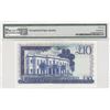 Image 2 : Gibraltar, 20 Pounds, 1977, UNC, p22abr/PMG 66 EPQ, Queen Elizabeth II portrait, serial number: A 68
