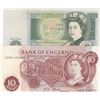 Image 1 : Great Britain, 10 Shillings and 1 Pound, 1967/1978, UNC, p373c, p377a, (Total 2 banknotes)br/Queen E