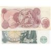 Image 2 : Great Britain, 10 Shillings and 1 Pound, 1963/1981, VF/UNC,p373, p377b, (Total 2 banknotes)br/Queen 