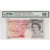 Image 1 : Great Britain, 50 Pounds, 1994, UNC, p388abr/PMG 66 EPQ, Queen Elizabeth II portrait, serial number: