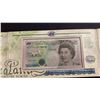 Image 1 : Great Britain, 5 Pounds, 1999, UNC, pCS10, FOLDERbr/serial number: YR99 991092, Millennium commemora