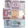 Image 1 : Guinea, 5.000 Francs, 10.000 Francs and 20.000 Francs, 2012/2015, UNC, p46, p47, p48, (Total 3 bankn