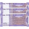 Image 2 : India, 100 Rupees, 2018, UNC, pNew, REPLACEMENT,  (Total 3 consecutive banknotes)br/star, serial num