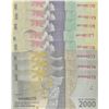 Image 2 : Indonesia, 1.000 Rupiah (5) and 2.000 Rupiah (3), 2000, UNC, p147, p148, (Total 8 consecutive bankno