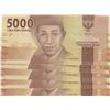 Image 1 : Indonesia, 5.000 Rupiah, 2016, UNC, p156,  (Total 85 banknotes)br/serial numbers: FAB 036024-27 and 
