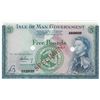 Image 1 : Isle of Man, 5 Pounds, 1961, UNC, p26s, SPECIMENbr/Queen Elizabeth II portrait, serial number: 11202