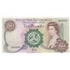Image 1 : Isle of Man, 10 Pounds, 1972, XF, p36abr/Queen Elizabeth II Portrait, Serial No: 902938