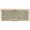 Image 2 : Italy, 50 Lire, 1944, XF, p74br/serial number: M2 048543