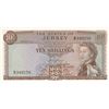 Image 1 : Jersey, 10 Shillings, 1963, UNC, p7br/Queen Elizabeth II portrait, serial number: B 849156, There ar