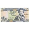 Image 1 : Jersey, 20 Pounds, 2000, UNC, p29br/Queen Elizabeth II portrait, serial number: MC 105891