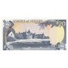 Image 2 : Jersey, 20 Pounds, 2000, UNC, p29br/Queen Elizabeth II portrait, serial number: MC 105891