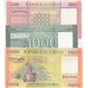 Image 2 : Lebanon, 1.000 Livres, 5.000 Livres and 10.000 Livres, 2004/2012, UNC, p84, p85, p86, (Total 3 bankn