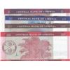 Image 2 : Liberia, 5 Dollars, 10 Dollars, 20 Dollars and 50 Dollars, 2016, UNC, (Total 4 banknotes)br/