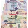 Image 1 : Libya, 1 Dinar, 5 Dinar, 10 Dinar, 20 Dinar and 50 Dinar, 2008, UNC, p71 …p75, (Total 5 banknotes)br