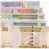 Image 2 : Libya, 1 Dinar, 5 Dinar, 10 Dinar, 20 Dinar and 50 Dinar, 2008, UNC, p71 …p75, (Total 5 banknotes)br