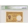 Image 2 : Madagascar, 20 Francs, 1948, AUNC, p37br/ICG 55, serial number: 0782/T.874