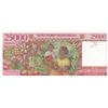 Image 2 : Madagascar, 25.000 Francs (5.000 Ariary), 1998, AUNC, p82br/serial number: A 55034478, there are no 
