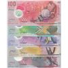 Image 1 : Maldives, 5 Rupiah, 10 Rupiah, 20 Rupiah, 50 Rupiah and 100 Rupiah, 2015, UNC, SET, (Total 5 baknote
