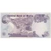 Image 2 : Malta, 5 Liri, 1979, XF, p35br/serial number: B/13 628051